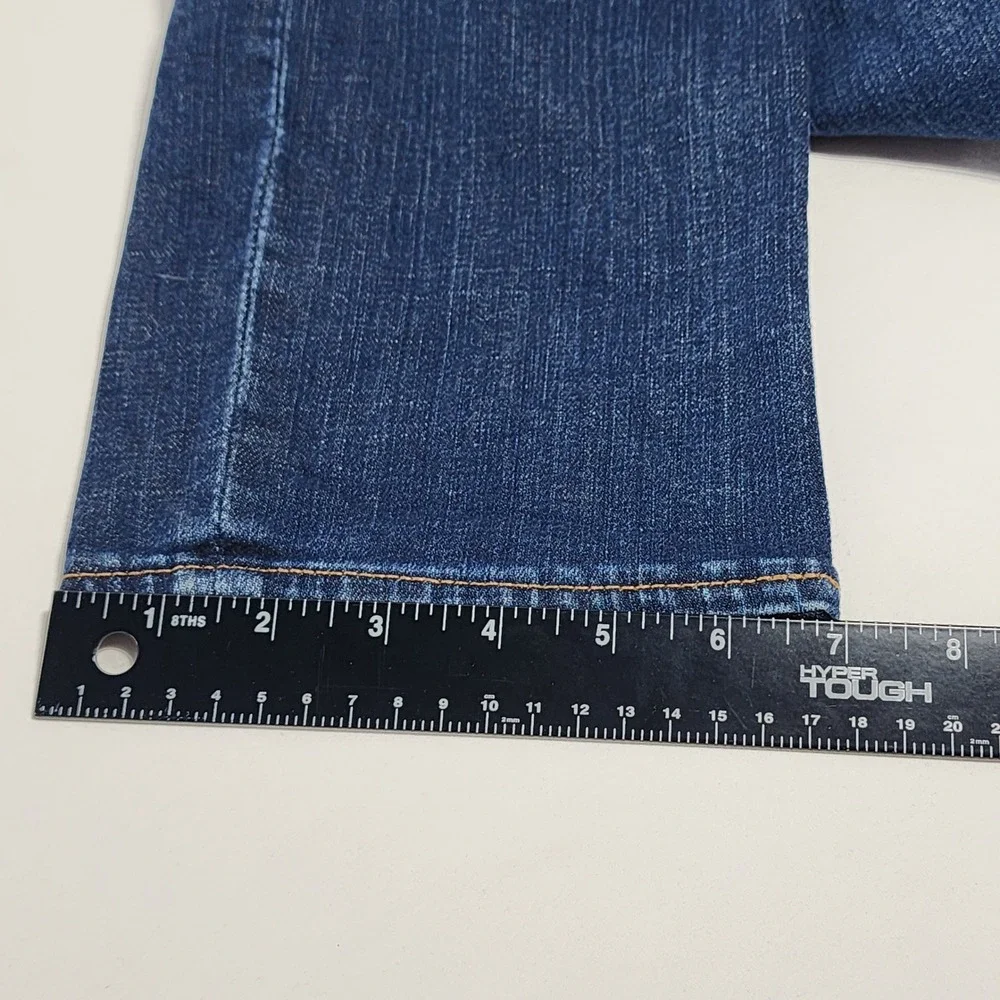 J Crew Mercantile Flex Jeans 34x30 Men Slim Straight Dark Wash Stretch W34 Blue